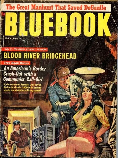 Pulp Covers An Americans Border Crash Out With A Communist Pulp