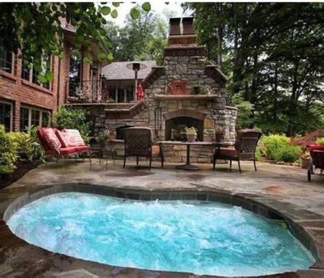 Best Small Backyards With Inground Pools 11 Toparchitecture Jacuzzi Hot Tub Hot Tub Garden