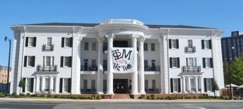 Phi Mu Sorority House University Of Alabama Sorority House Alabama