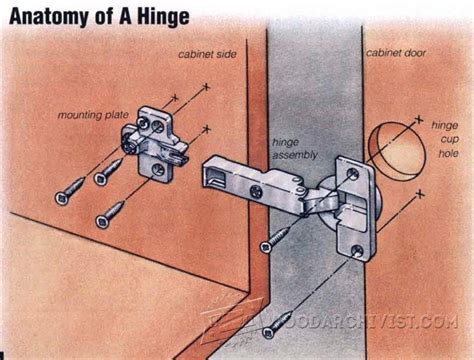 Installing European Hinges Cabinet Door Construction And Techniques