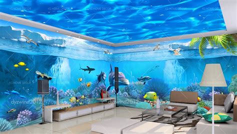 3d Theme Ocean Underwater View Nature Mural 14194907