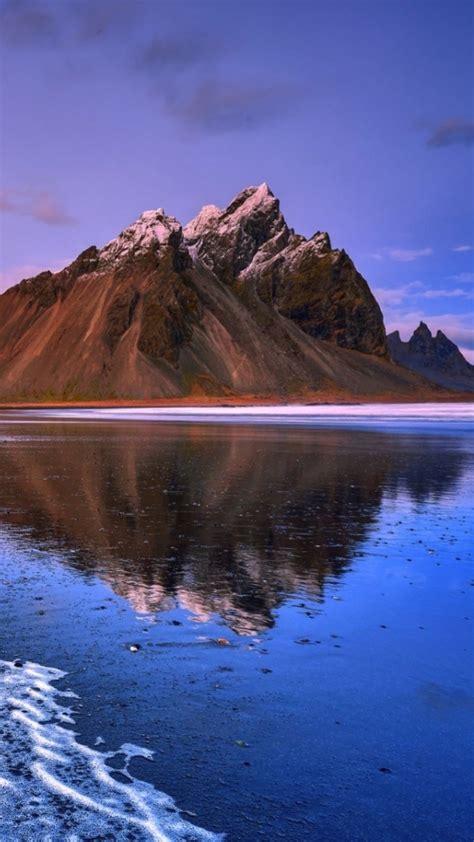 Vestrahorn Mountains Iceland Backiee