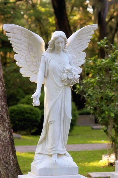 This photo is about sculpture, sky, statue Cemetery Angel Free Stock Photo - Public Domain Pictures