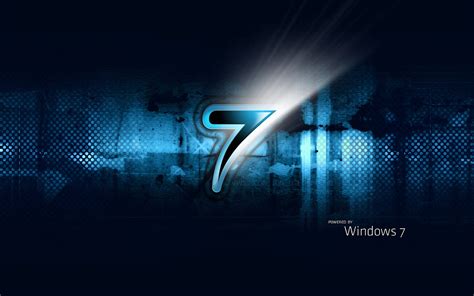 Windows 7 Em Tons Azuis Imagens De Fundo