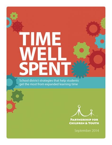 Time Well Spent Report Cover Stuart Foundation