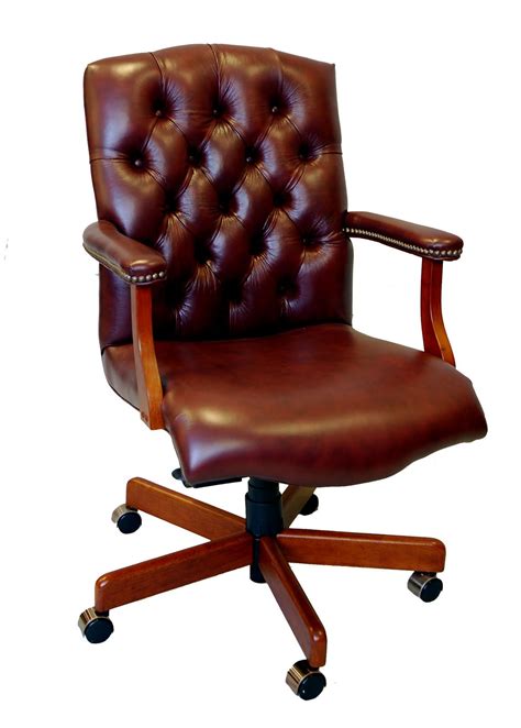 Check out arhaus' collection of comfortable and durable home office chairs. Full Grain Leather Executive Office Chair | Leather office ...