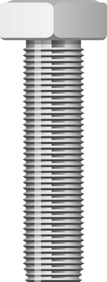 Hex Bolt Clipart Design Illustration 9380265 Png