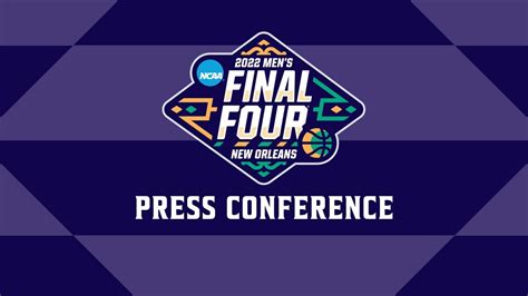 Press Conference Mens Final Four Games 1 And 2 Preview Day 1