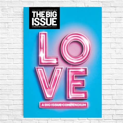 The Big Issue Cover Print Love The Big Issue