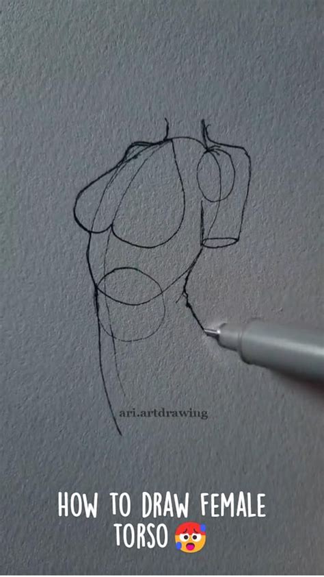 How To Draw Female Torso🥵️ Drawing Tutorial Drawing Tutorial