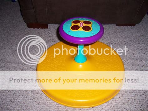 Playskool Sit N Spin Yellow Purple Lights And Musical Music Sit And Spin Ebay