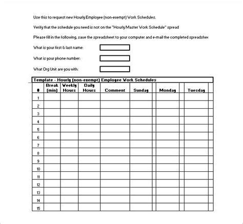 Free 11 Hourly Worksheet Samples And Templates In Pdf Excel