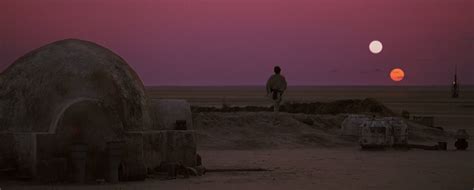 Star Wars Wallpaper 4k Pc Tatooine Sunset Imagesee