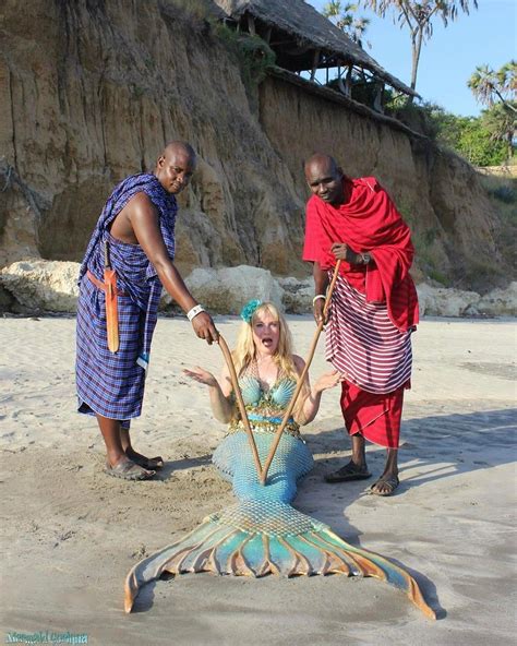 The Mermaid And The Maasai Photo By Brian Bales In Pangani Tanzania