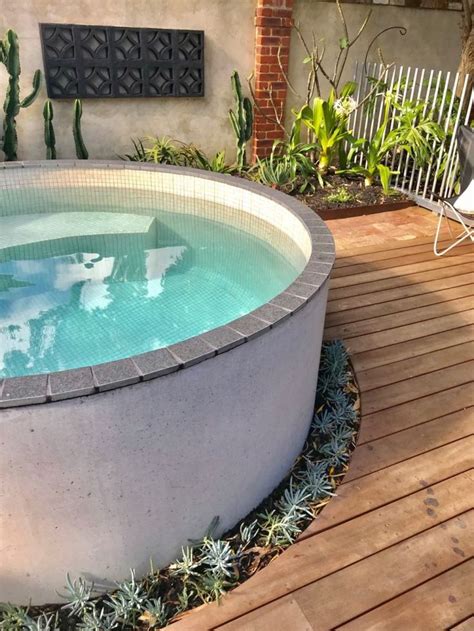 Best Above Ground Concrete Plunge Pool Circular 25m Palmyra - Home