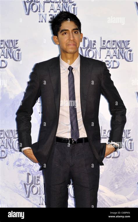 Dev Patel At A Photocall For The Movie Die Legende Von Aang The