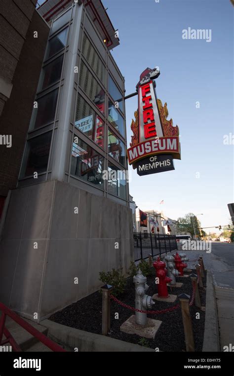 The Fire Museum Of Memphis Tennessee Stock Photo Alamy