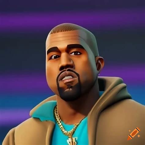 Kanye West Character In Fortnite On Craiyon
