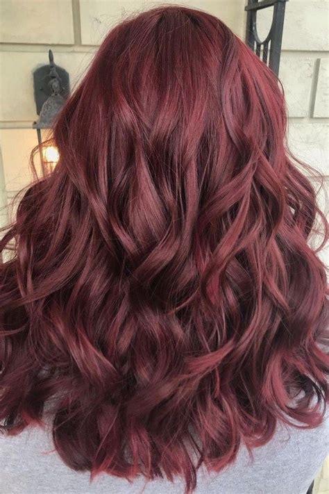 Dark Red Hair Colors To Try This Fall Red Hair Color Hot Sex Picture