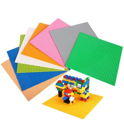 Buy 3232 Dots 8 Colors Base Plate For Small Bricks