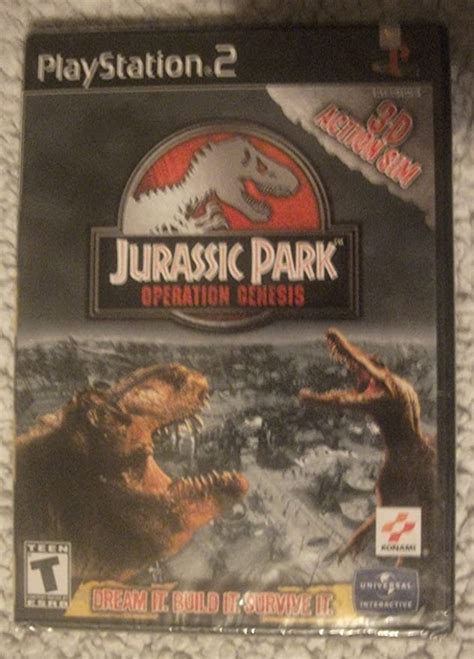 Jurassic Park Operation Genesis Ps2 Amazonit Videogiochi