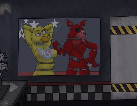 1436017 Chica Five Nights At Freddys Foxy Rule 63 Fishy