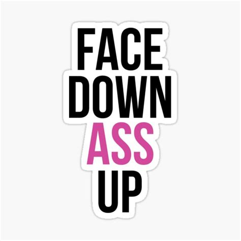 Face Down Ass Up Poster For Sale By Cordmarcos Redbubble Sitesunimiit