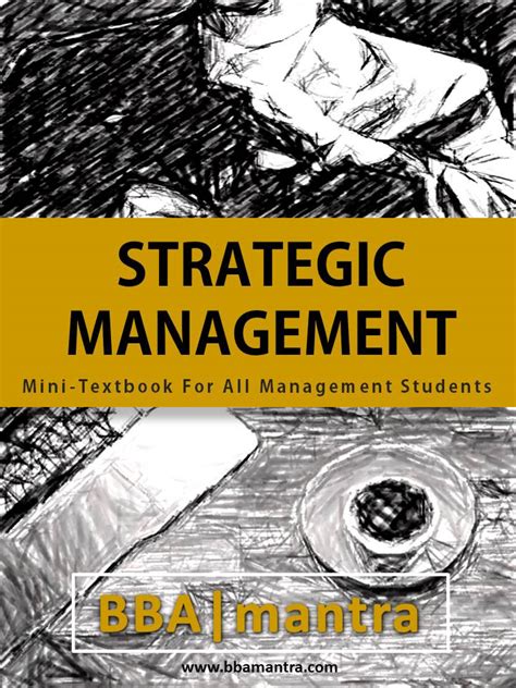 Strategic Management Notes By Bbamantra Bbamantra Store