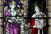 Saint Edwin of Northumbria, King and Martyr, and Saint Ethelburgh ...