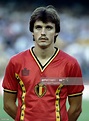 News Photo : Erwin Vandenbergh of Belgium prior to the FIFA... 1982 ...