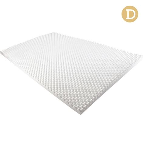 They may be the only solution you need for getting a good night's sleep and start feeling better about yourself. Deluxe Egg Crate Mattress Topper 5 cm Underlay Protector ...