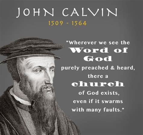 Pin By One Christian Voice On Church Word Of God John Calvin Preaching