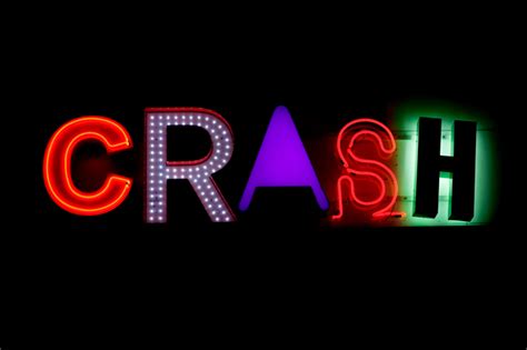 Crash Neon Sign Logo On Behance