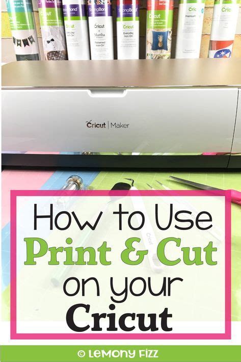 How To Use The Print And Cut Cricut Feature On Your Machine Cricut
