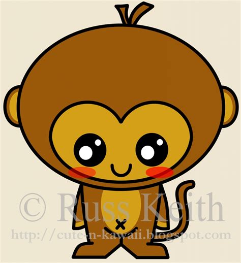 Monkey Drawing Cute At Getdrawings Free Download