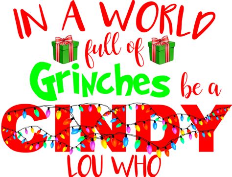 Cindy Lou Who Clipart Full Size Clipart 581663 Pinclipart