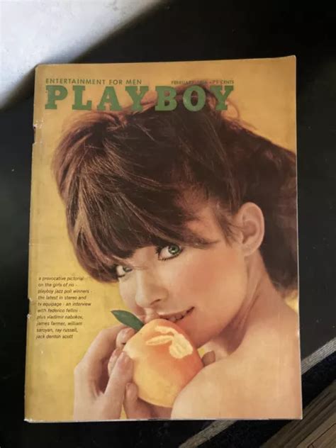 PLAYBOY MAGAZINE FEBRUARY 1966 Melinda Windsor Girls Of Rio Fellini