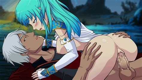 Rule 34 Animated Ass Blue Hair Cowgirl Position Game Large Penis