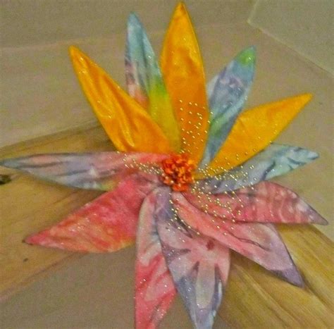 Rainbow Tie Dye Flower Dye Flowers Flower Creation Art Projects