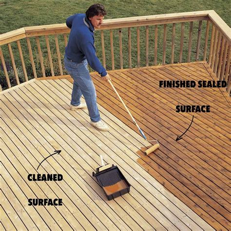How To Revive A Deck Deck Cleaning And Staining Tips
