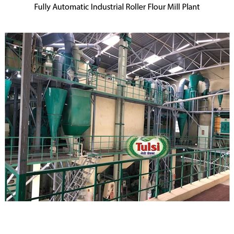 Motor Power Hp Fully Automatic Industrial Roller Flour Mill Plant