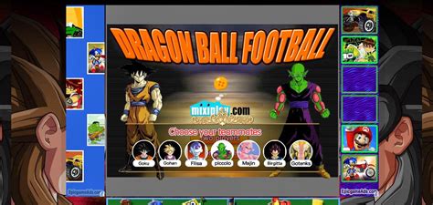 Disfruta de los mejores juegos relacionados con soccer random. Jugar Dragon Ball GT Futbol Online | MUNDO CURIOSO