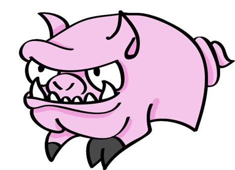 Evil Little Pig By J Cartoons On Deviantart