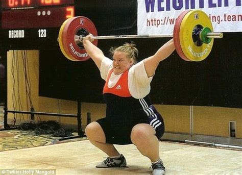 Holley Mangold Meet The Girly 323lbs Female Weightlifter Going For