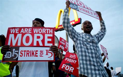 Fast Food Workers Strike Nationwide