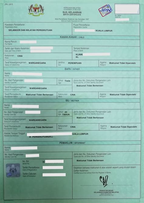 registration of marriage between malaysian and foreigner application for single status in malaysia