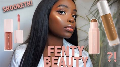 Fenty Beauty By Rihanna First Impressions Review Im Shook Sis Youtube