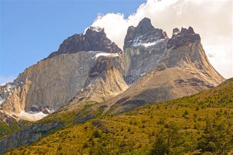 Dramatic Peaks In The Patagonian Andes Stock Photo Image Of Erosion