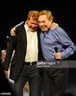 Michael Crawford and Lord Andrew Lloyd Webber attend the 10,000th ...