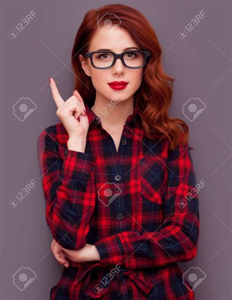 Redhead With Glasses